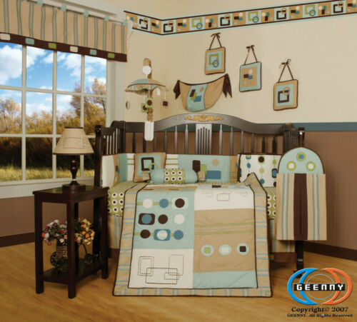 13pcs Baby Boy Artist Nursery Crib Bedding Sets - Holiday Special